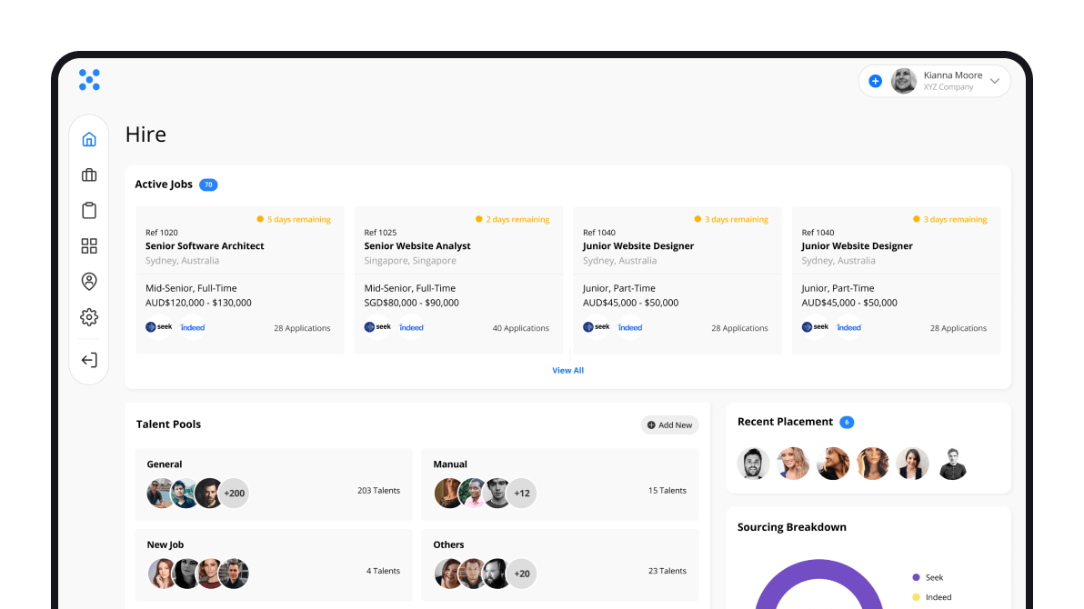 Expedo. HR management system