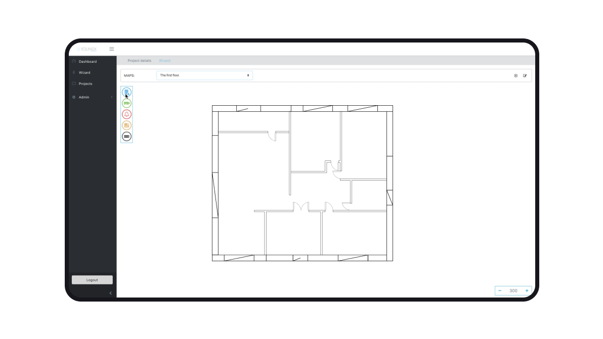 Equinox. CAD system for security specialists